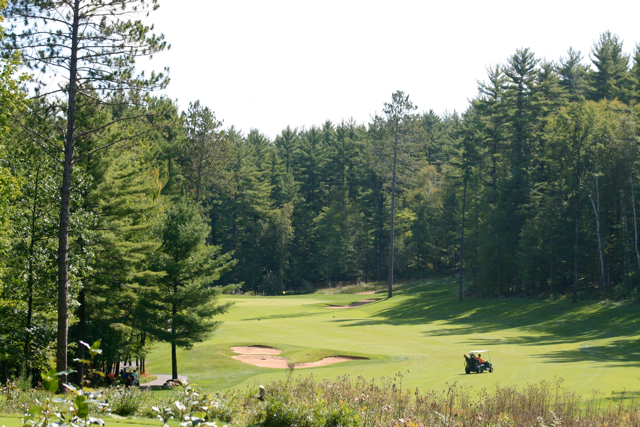 Timberstone Golf Course in Michigan - hole 2