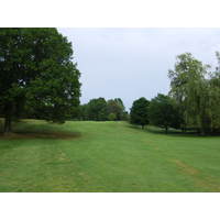 The par-4 sixth at Belvedere Golf Club, Charlevoix, Mich.