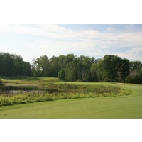 Black Lake Golf Club features a mix of dense forest and some wetlands on holes like No. 6. 