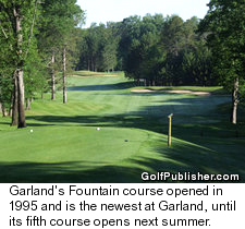 Garland's Fountain course